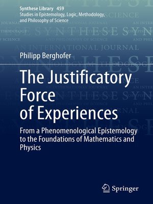 cover image of The Justificatory Force of Experiences